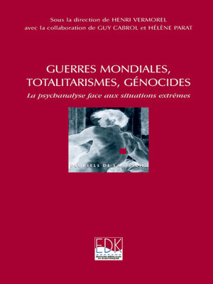 cover image of Guerres mondiales, totalitarismes, génocides